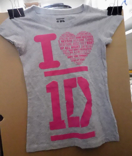 Shirt one direction grigia - direction,